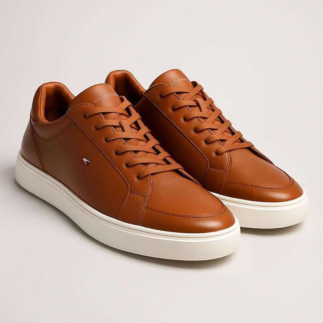 Tommy Hilfiger Premium Dress Cupsole Cognac