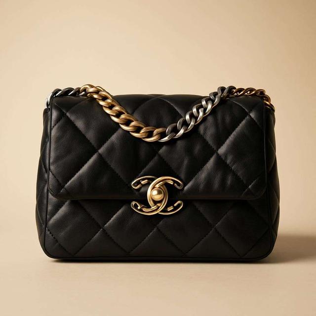CHANEL 19 Elegant Leather Handbag