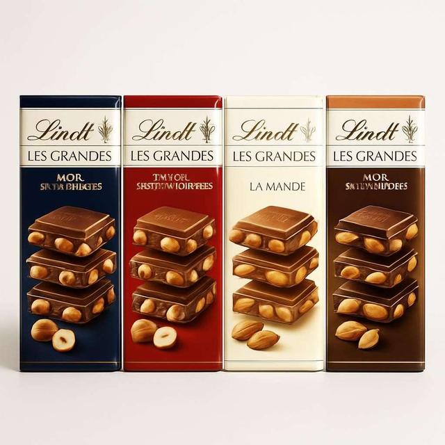 Lindt LES GRANDES, alla smaker.
