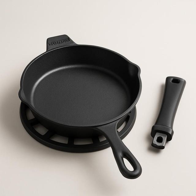 Napoleon Gjutjärnspanna med Plastunderlägg
