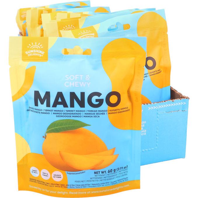 Sunshine Delights Torkad Mango 18 x 60 g.