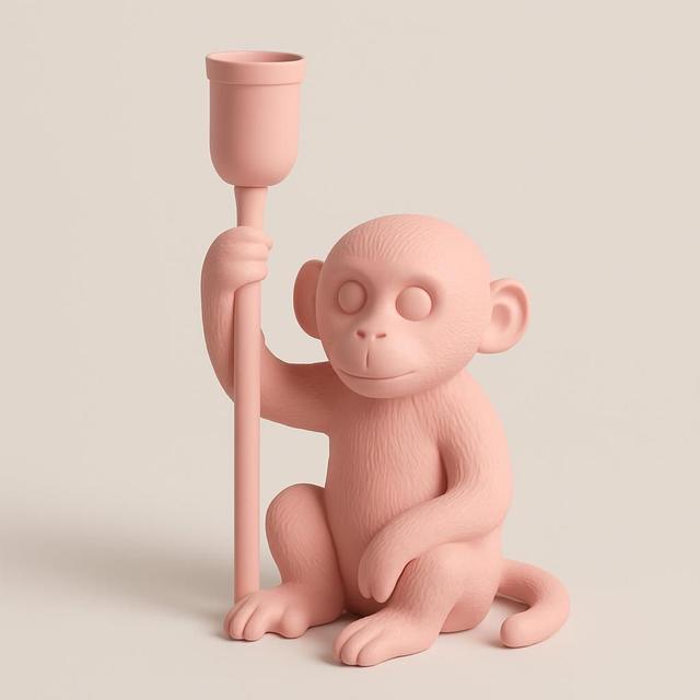 ONLI Bordslampa MONKEY Rosa 6W