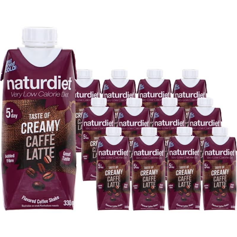 Måltidsersättning Caffe Latte 12-pack Naturdiet