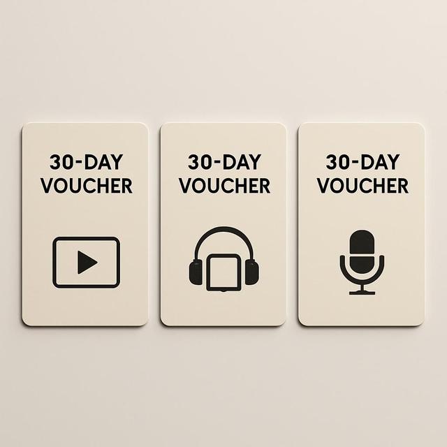 Viaplay, Storytel och Podme gratis 30 dagar