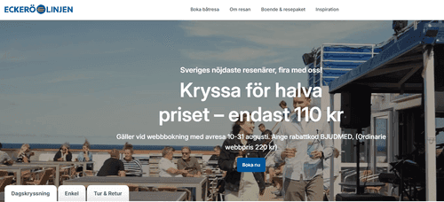 Eckerö Linjen – Officiell startsida för resor