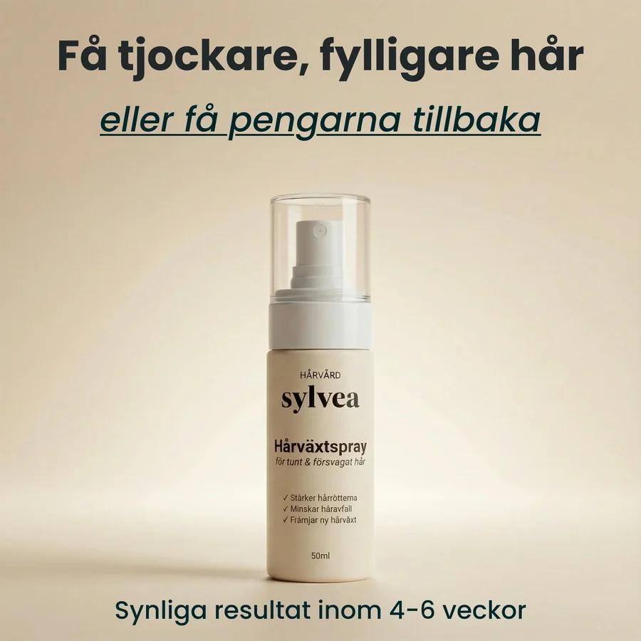 Professionell hårväxtspray för starkare hårväxt