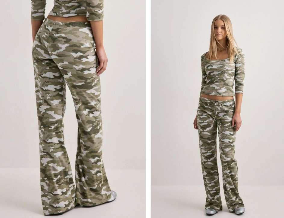 Nelly Camo Byxor för bara 8 kr