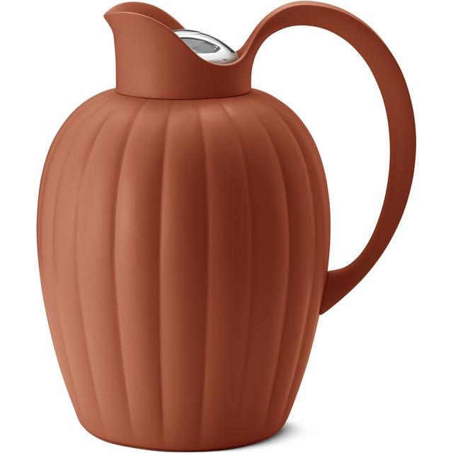 Bernadotte Termoskanna 1 L, Terrakotta - Georg Jensen
