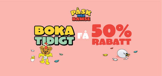 Boka tidigt få 50 % rabatt - Kolmården