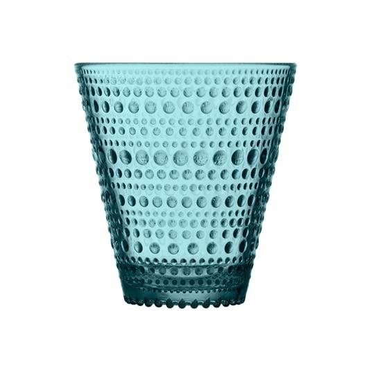 Iittala Kastehelmi Dricksglas Havsblå 30 cl, Set om 2