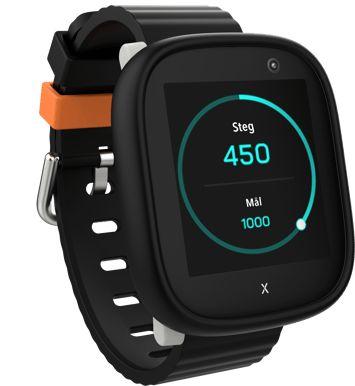 Xplora X6Play Svart - smart mobilklocka för barn