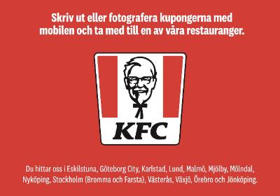 KFC rabattkuponger