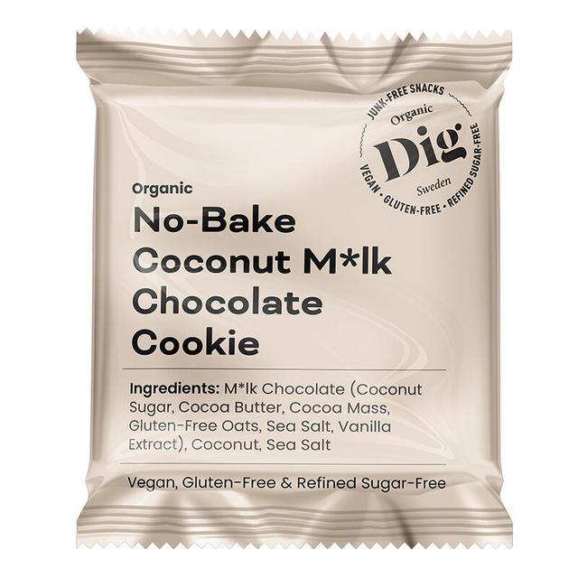 No-Bake Coconut Milk Chocolate Cookies