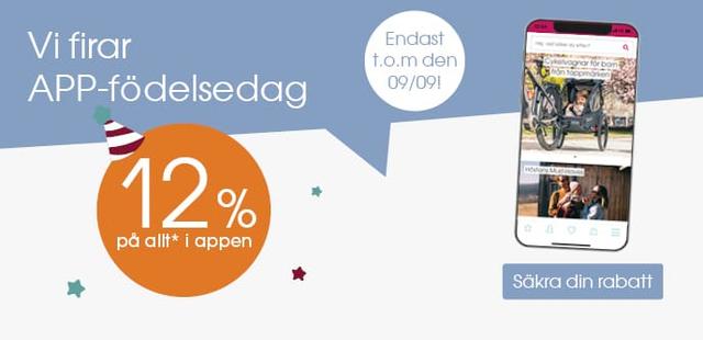 Babymarkt 12 % rabatt i appen