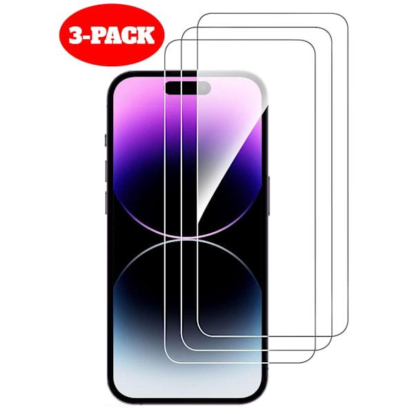 iPhone 16 Plus härdat skärmskydd, 3-Pack