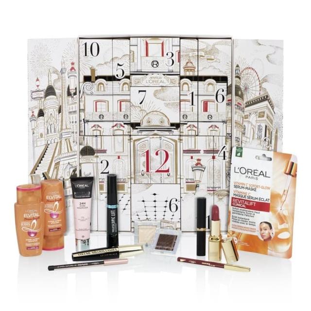 LOréal Paris adventskalender 2024 med 12 skönhetsfavoriter