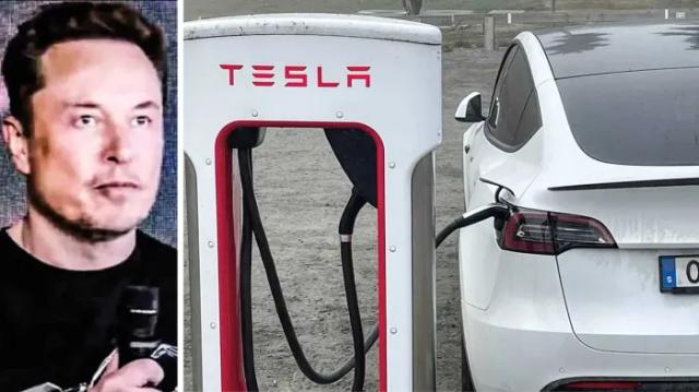 Alla med elbil får ladda gratis hos Tesla idag!