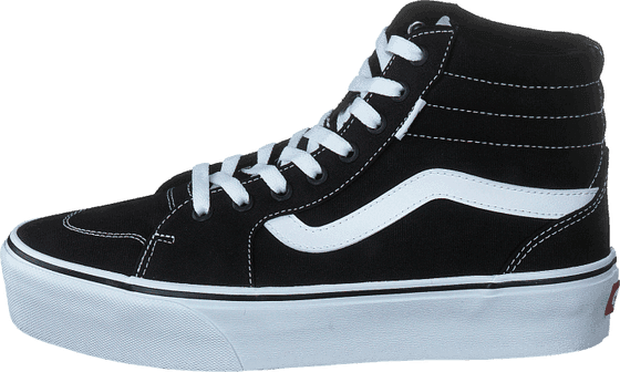 Wm Filmore Höga Sneakers Svart/Vit