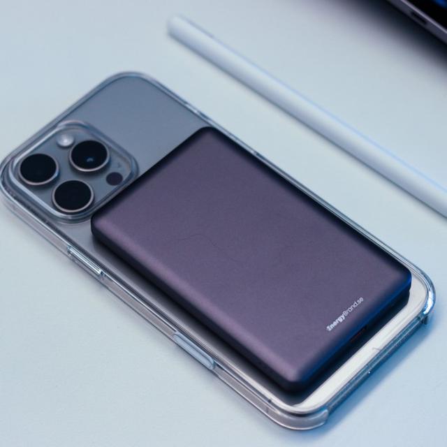 Sladdlös Magnetisk Powerbank 5000mAh