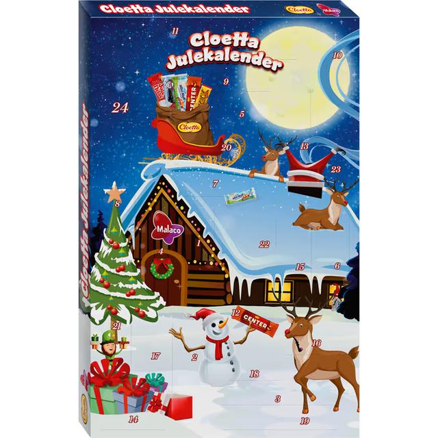 95 % rabatt på Cloetta & Malaco Julkalender hos Matsmart