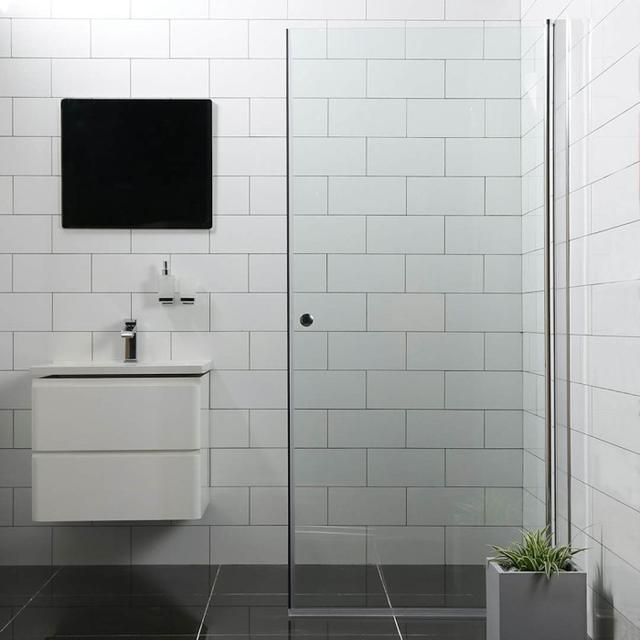 Bathlife Mångsidig Duschdörr Rak 700mm