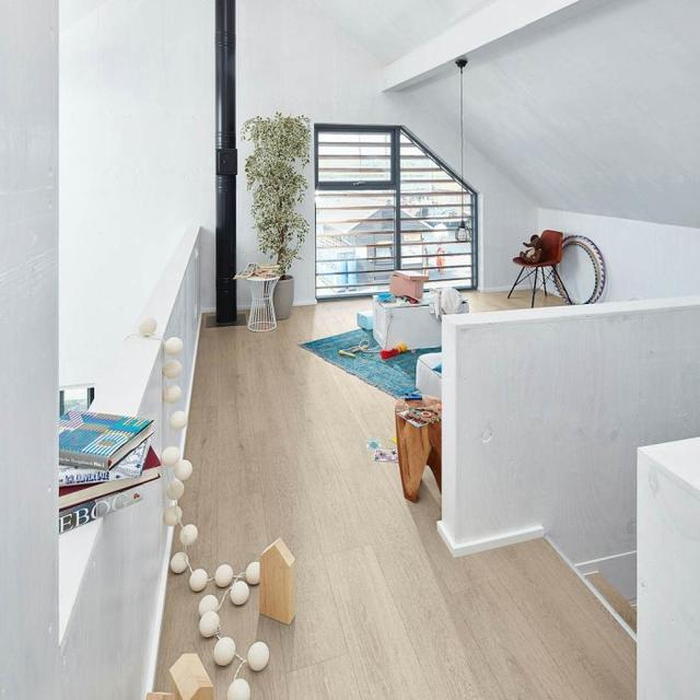 Meister LD 150 Laminatgolv Vit Ek