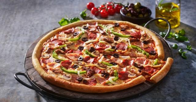 40 % rabatt på ALLA pizzor vid avhämtning hos Domino´s