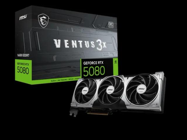 MSI GeForce RTX 5080 16GB VENTUS OC