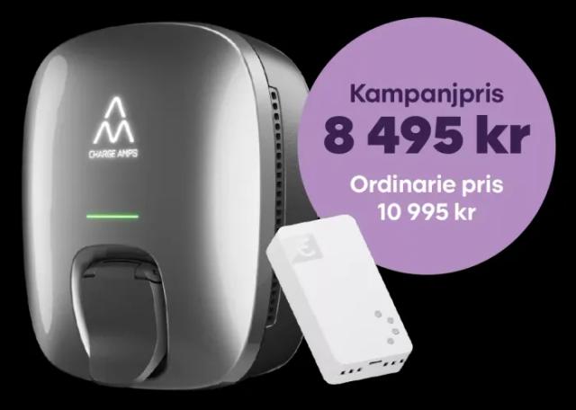 Beställ laddbox med lastbalansering hos Skellefteå Kraft