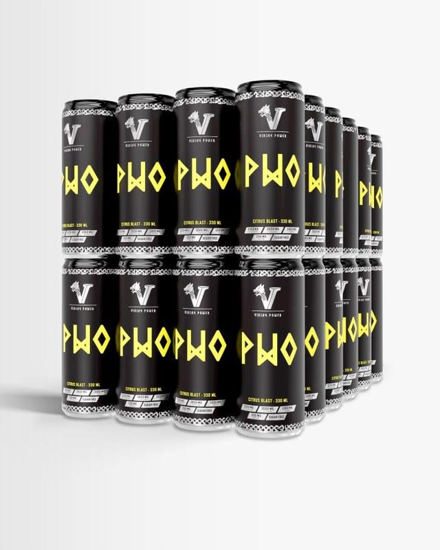 MMSPORTS 48 st Viking Power PWO Energidryck 60% rabatt
