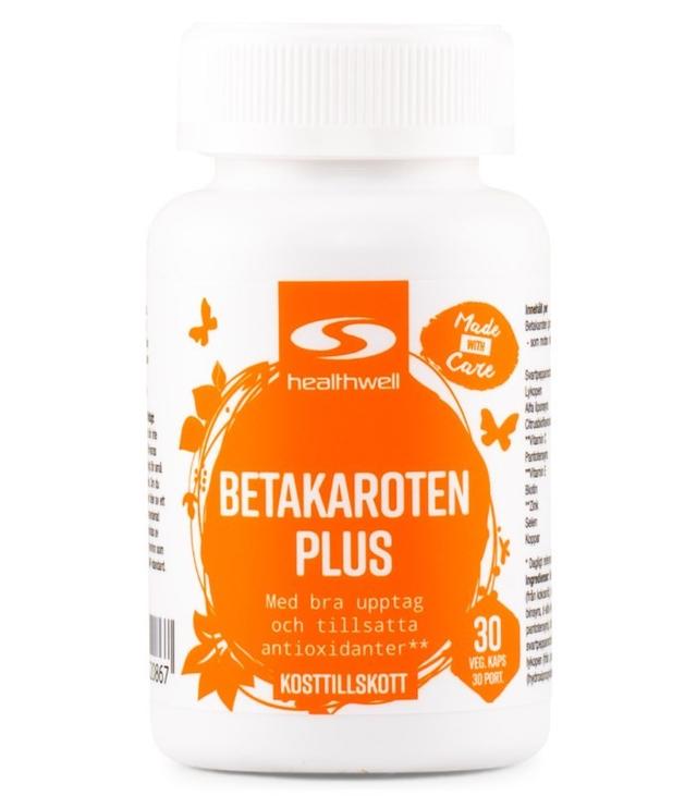 Betakaroten Plus Extra Stark 20% rabatt SVENSK HÄLSOKOST