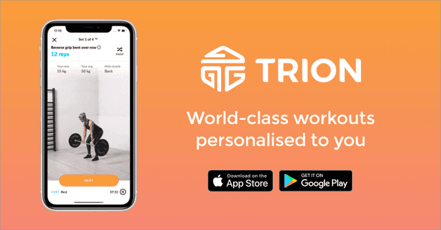 Gratis digital PT i 3 månader med Trion!