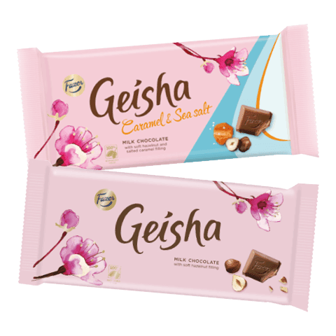 Ge bort en Geisha Chokladkaka som gåva