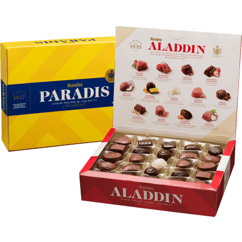 Mobilt presentkort på Aladdin- eller Paradis-ask