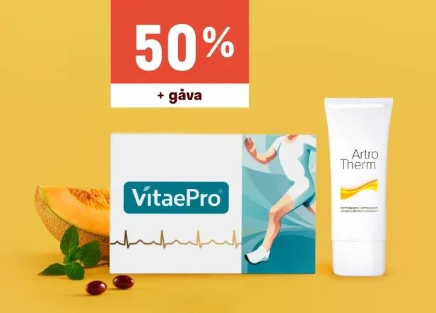 VitaePro: 50% Rabatt för Muskler och Leder