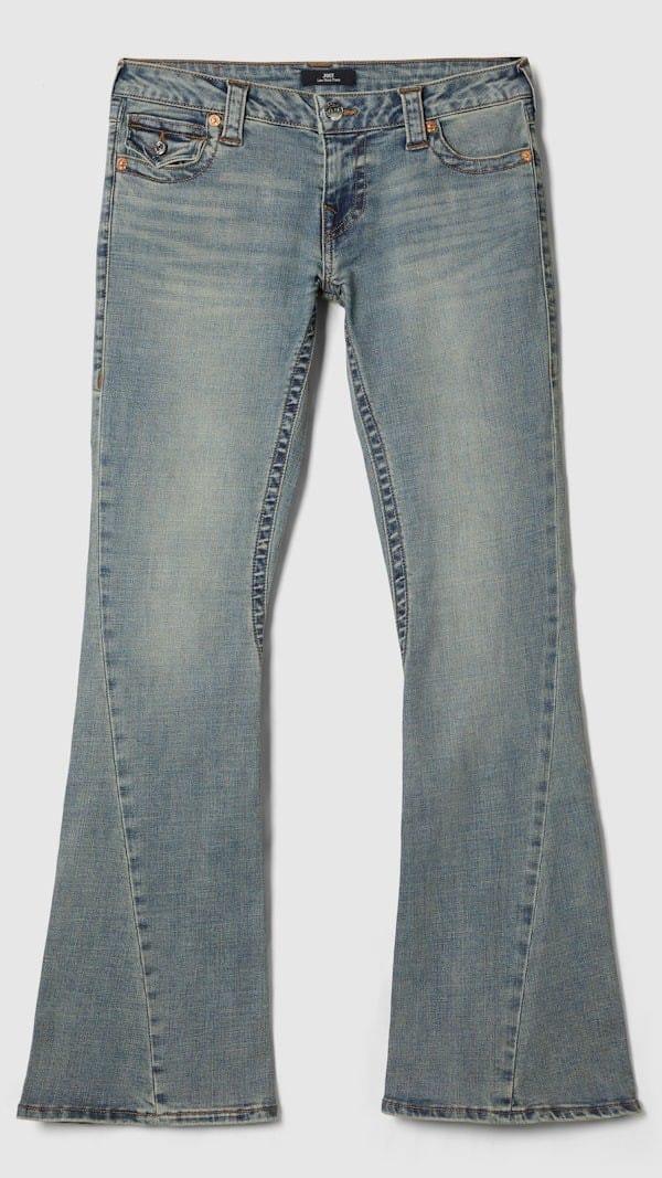 True Religion Joey Flared Ljusblå Jeans Dam