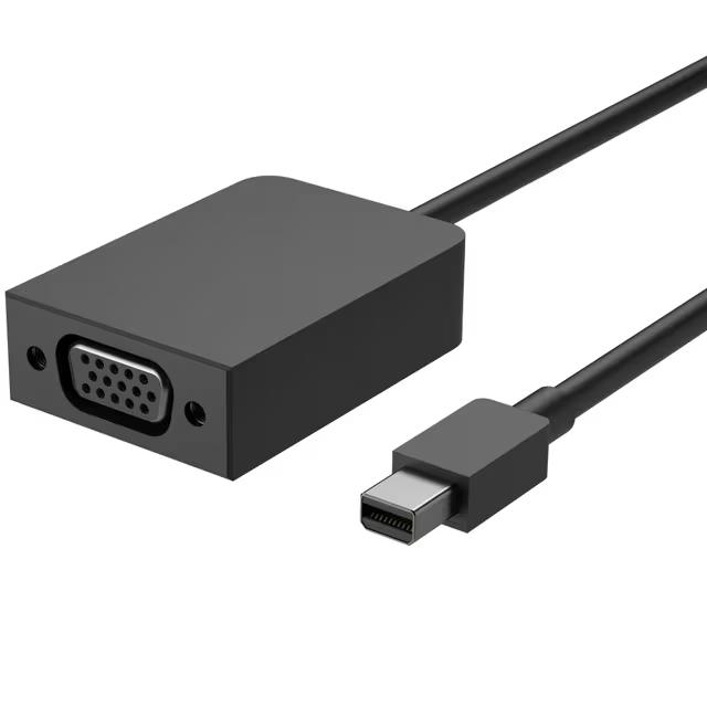 Compact Surface Mini DisplayPort-VGA Adapter