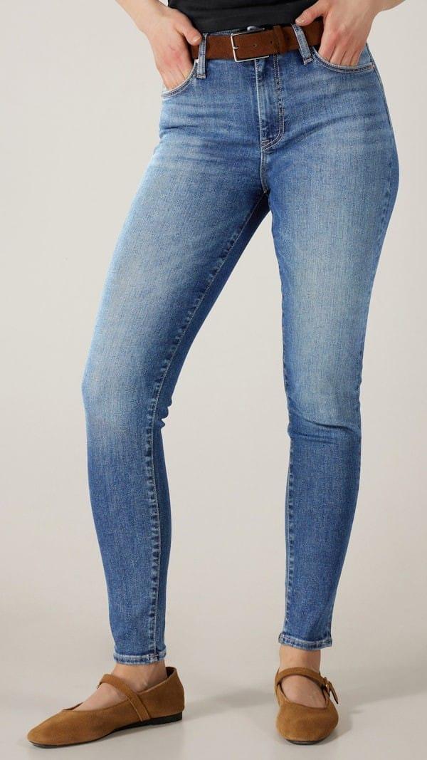 Vailent Skinny Blåa Damjeans