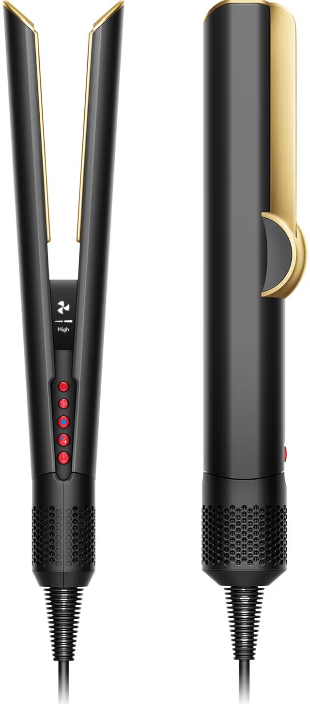 Dyson Airstrait Plattång i Onyx Guld