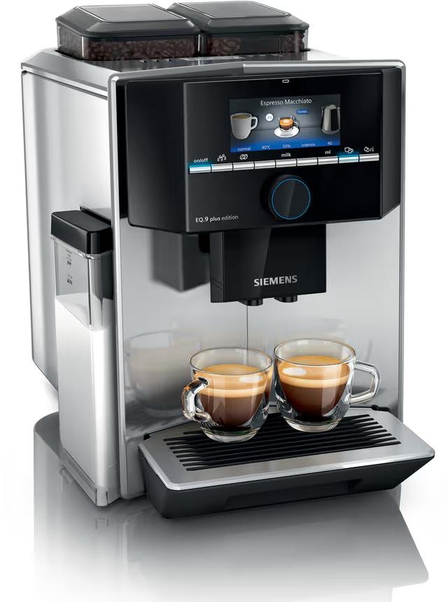 Siemens EQ9+ Helautomatisk Espressomaskin TI9573X7RW