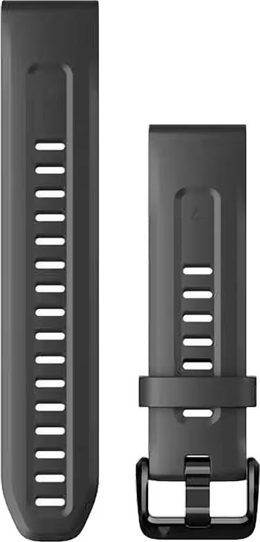 Garmin 20 mm QuickFit Silikonarmband Svart