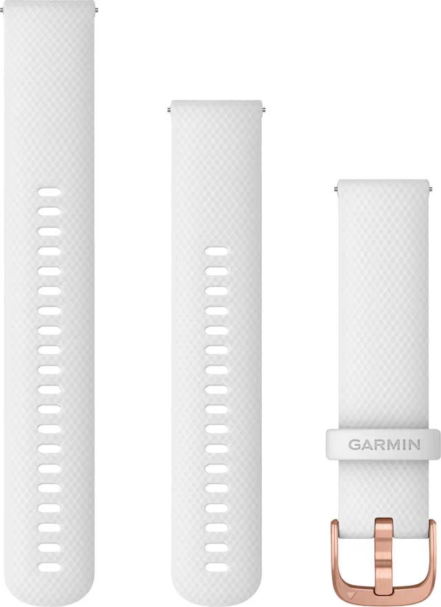 Garmin Quick Release 20mm Vit Silikonarmband