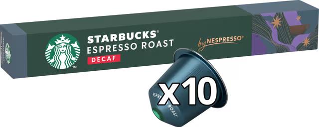 Starbucks Nespresso Decaffeinated Espresso Pods