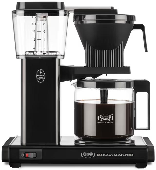 Moccamaster One Switch 53751 Svart Kaffebryggare