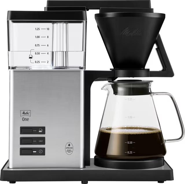Melitta One Kaffebryggare 22749 i Stål