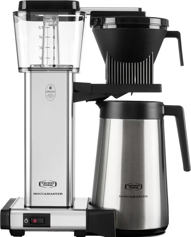 Moccamaster Automatic Thermo 79431 Silver Kaffebryggare
