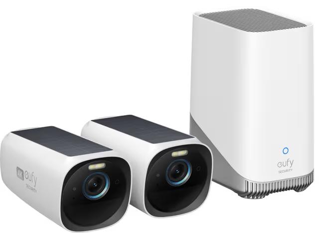 Eufy eufyCam 3 Dubbelpack Säkerhetskameror