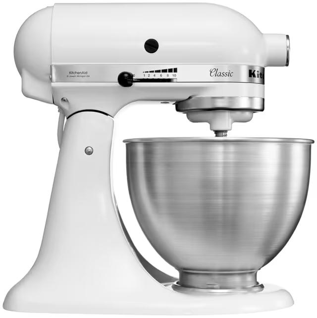 KitchenAid Classic 5K45SSEWH White Mixer