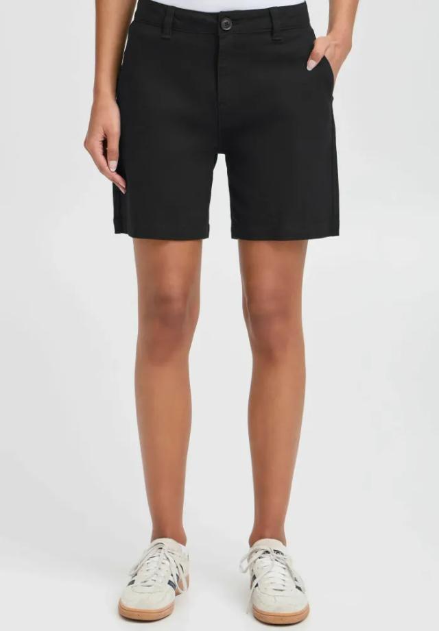 Oxmo OXKVITA Regular Black Shorts