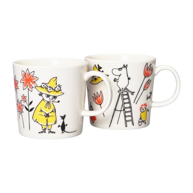Arabia Moomin ABC Mix Duo Mugs